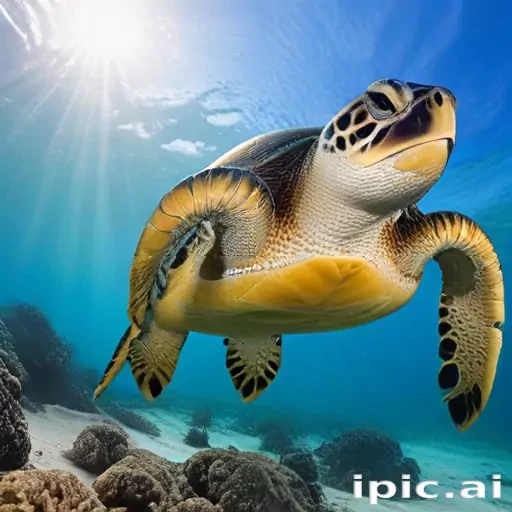 sea turtle desktop background
