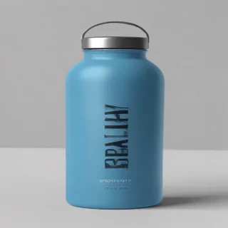water bottle mockup