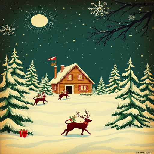 printable vintage christmas images