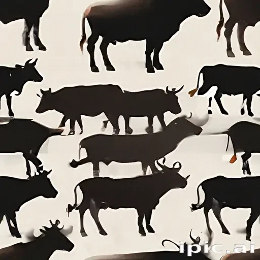 cow silhouette