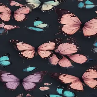 aesthetic wallpaper butterfly