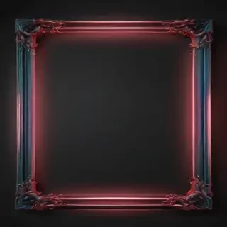 neon frame png