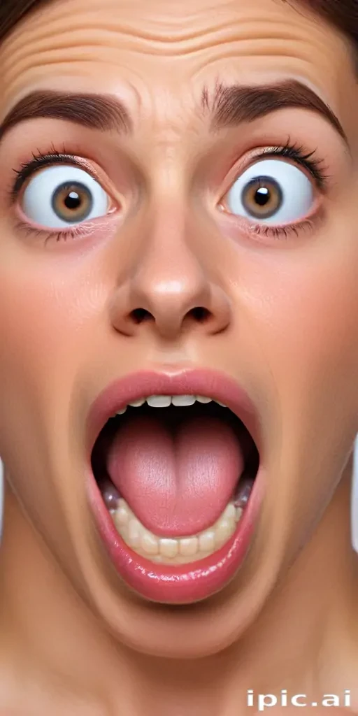 shocked face png