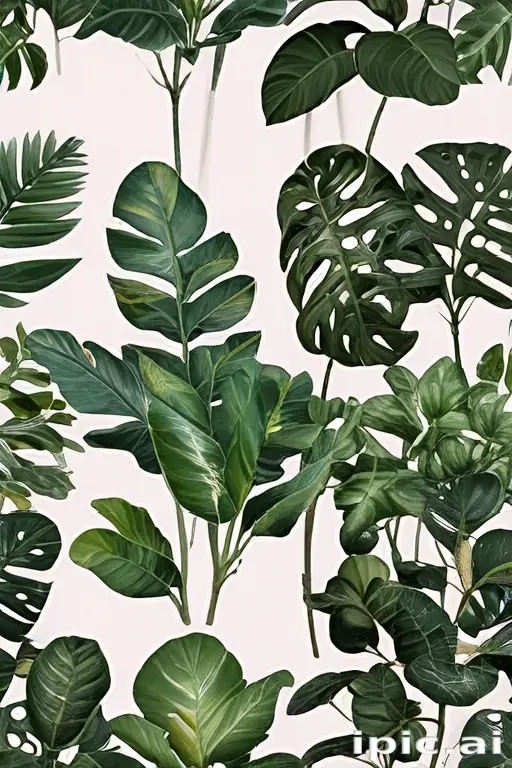 aesthetic plants png