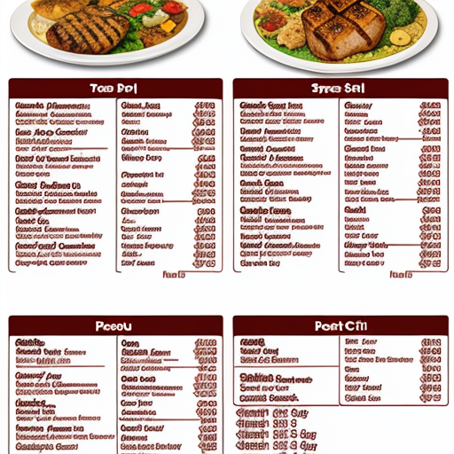 stonefire grill menu with prices