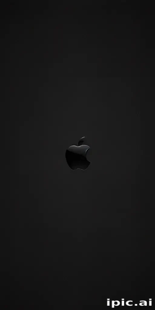 black ios wallpaper