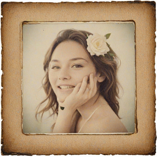 polaroid photo frame png