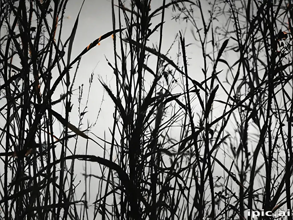 grass silhouette