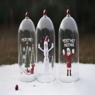 transparent merry christmas