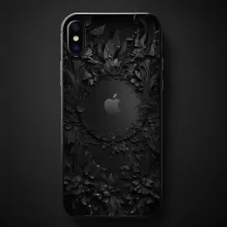 iphone black wallpaper
