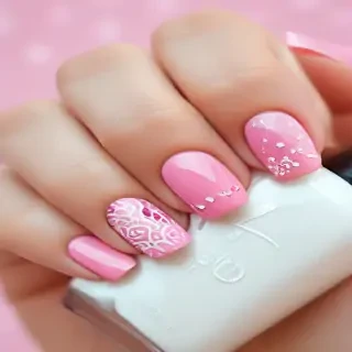 cute pink design