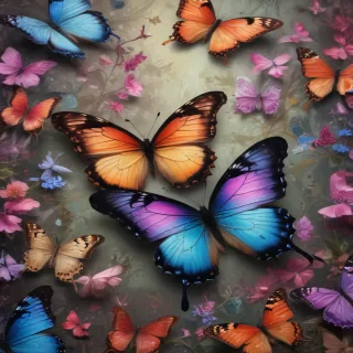 butterfly backgrounds aesthetic
