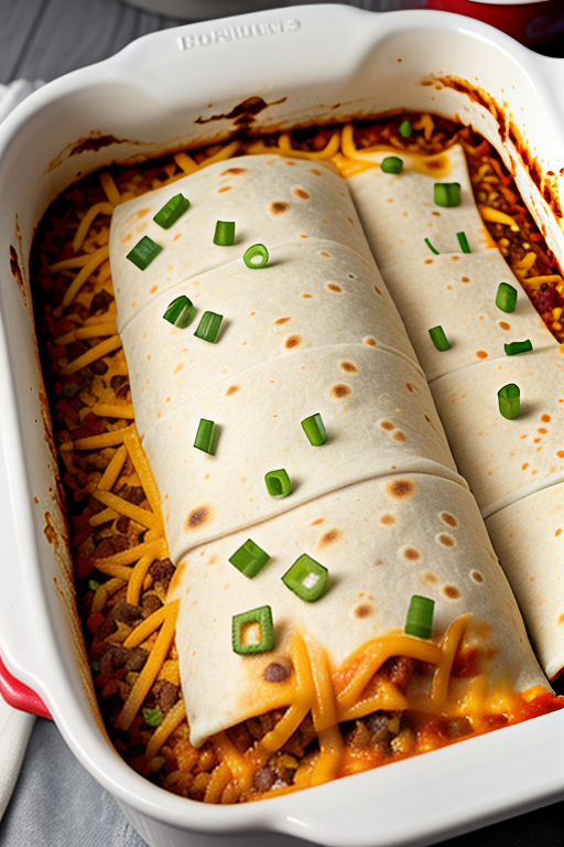 burrito casserole with frozen burritos