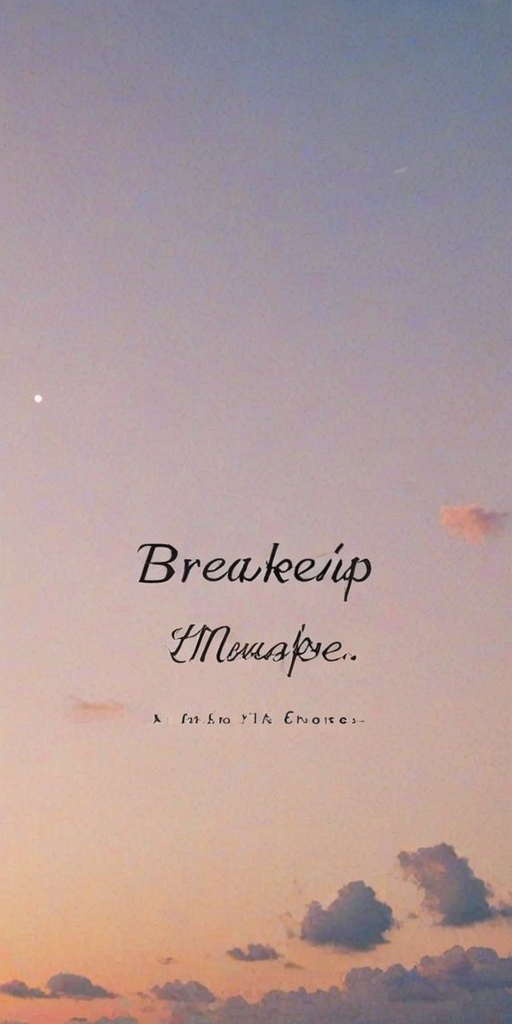 wallpaper for breakup