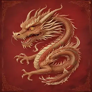 chinese dragon background
