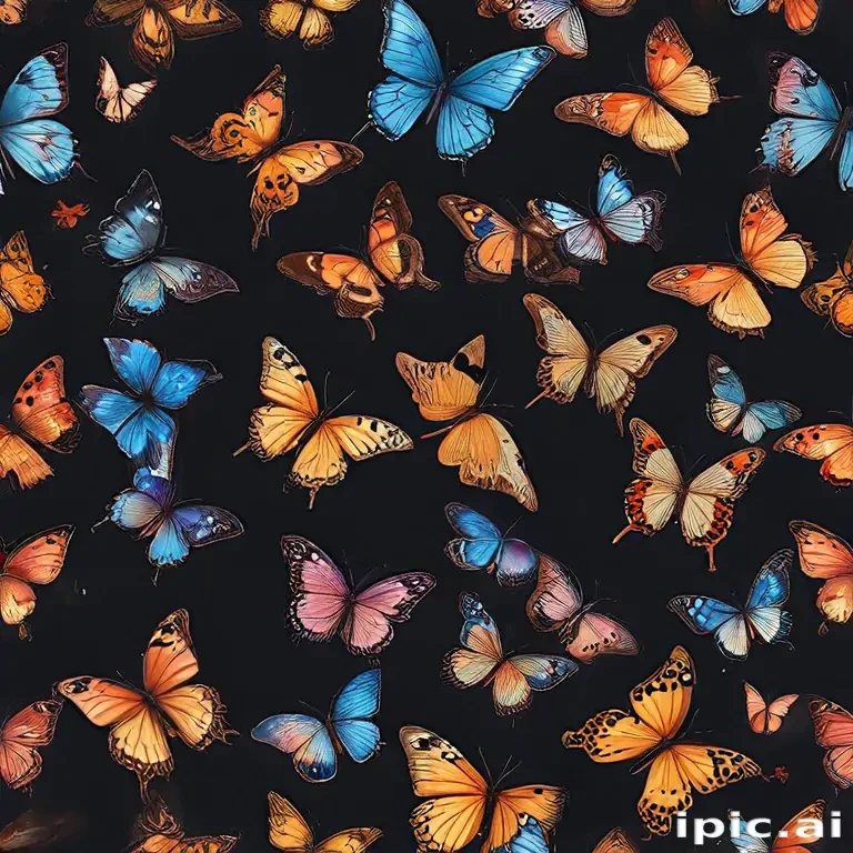 butterfly background aesthetic