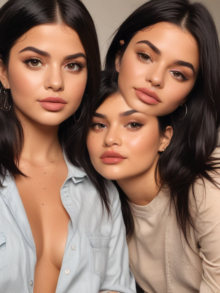selena gomez kylie jenner hailey bieber