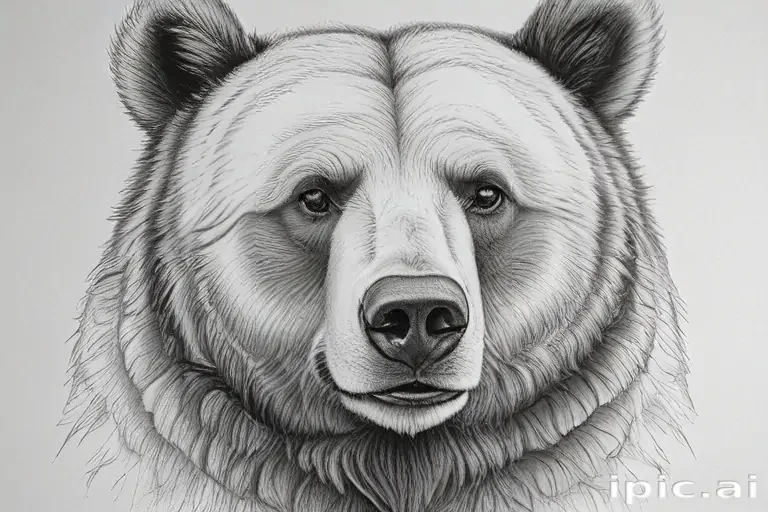 bear pic drawing