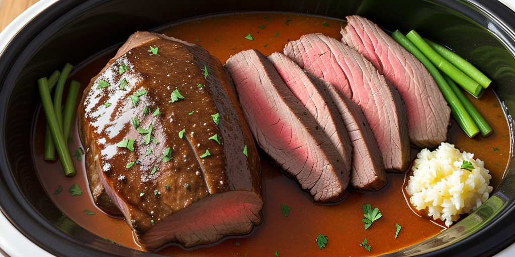 crockpot sirloin tip roast recipes
