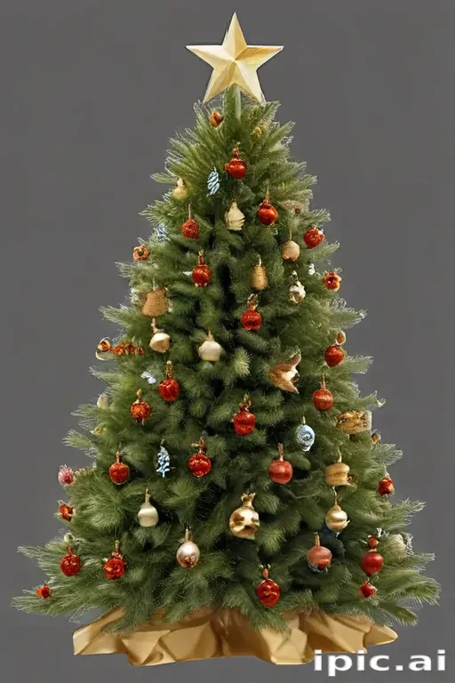 christmas tree transparent