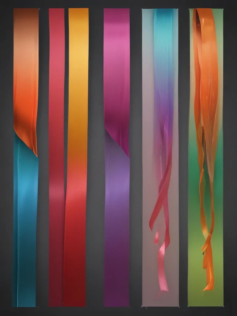 ribbon banners