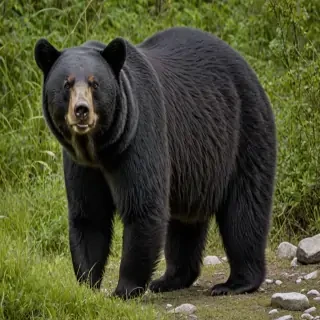 black bear png