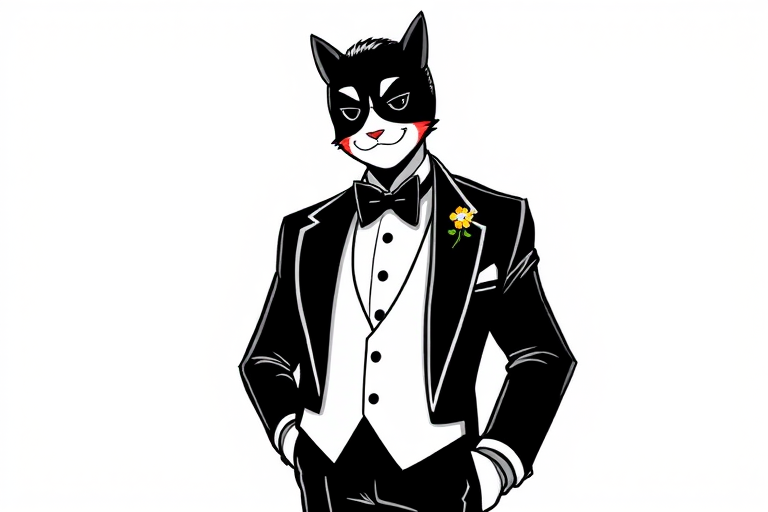 tuxedo png