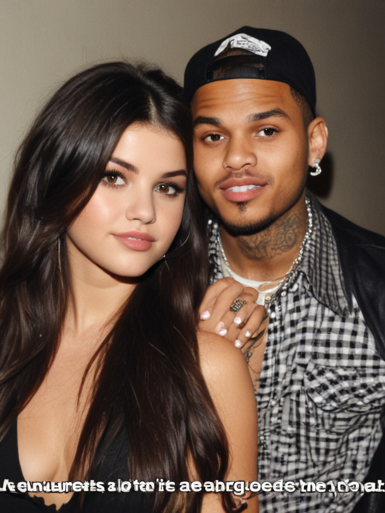 selena gomez meme chris brown