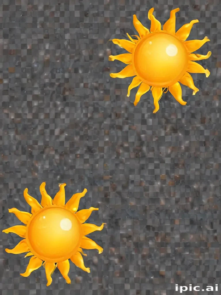 sun clip art transparent background