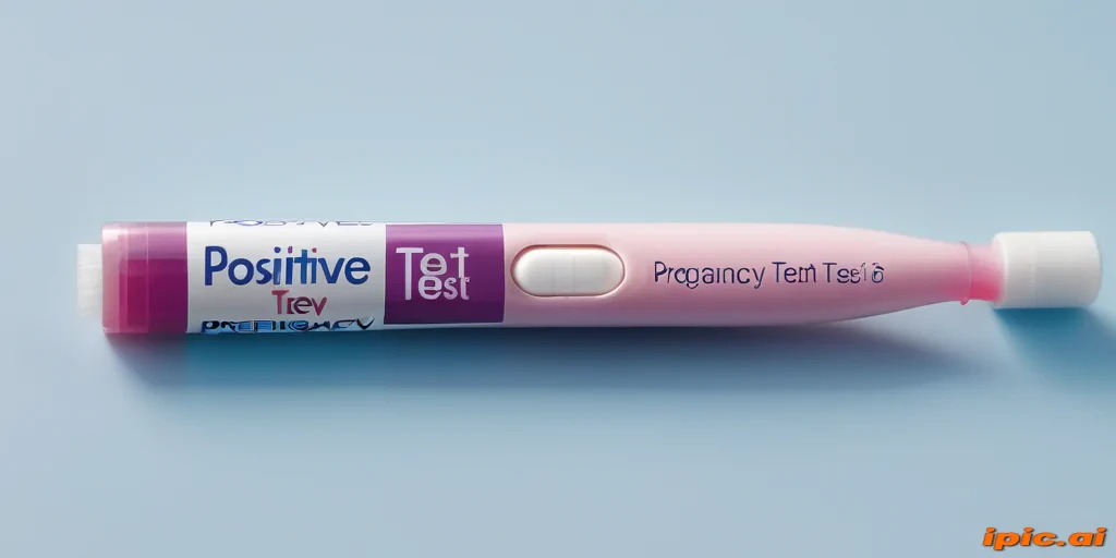 positive pregnancy test images