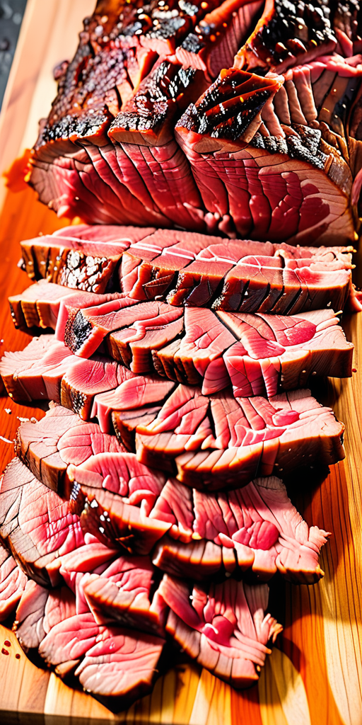 how much protein is in brisket
