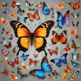 butterflies png transparent