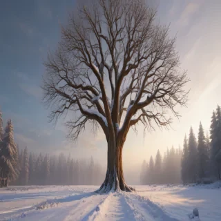 winter tree png