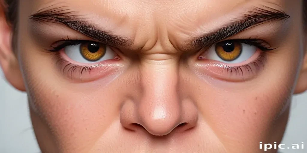 angry face