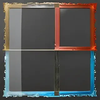 transparent borders
