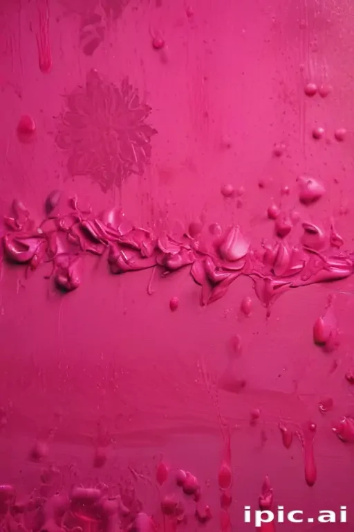 hot pink background