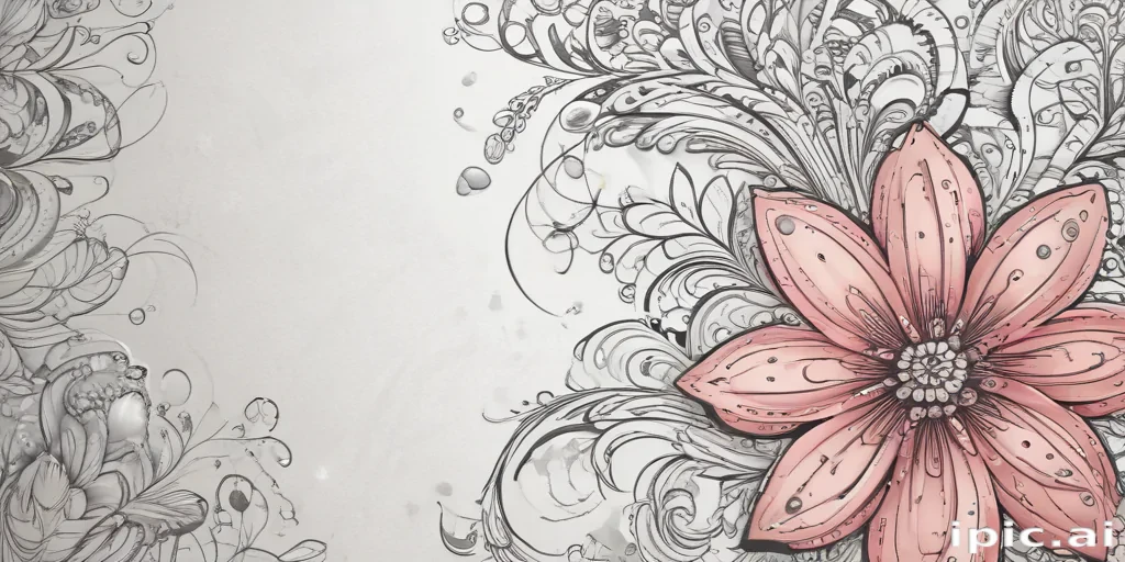 flower doodle art