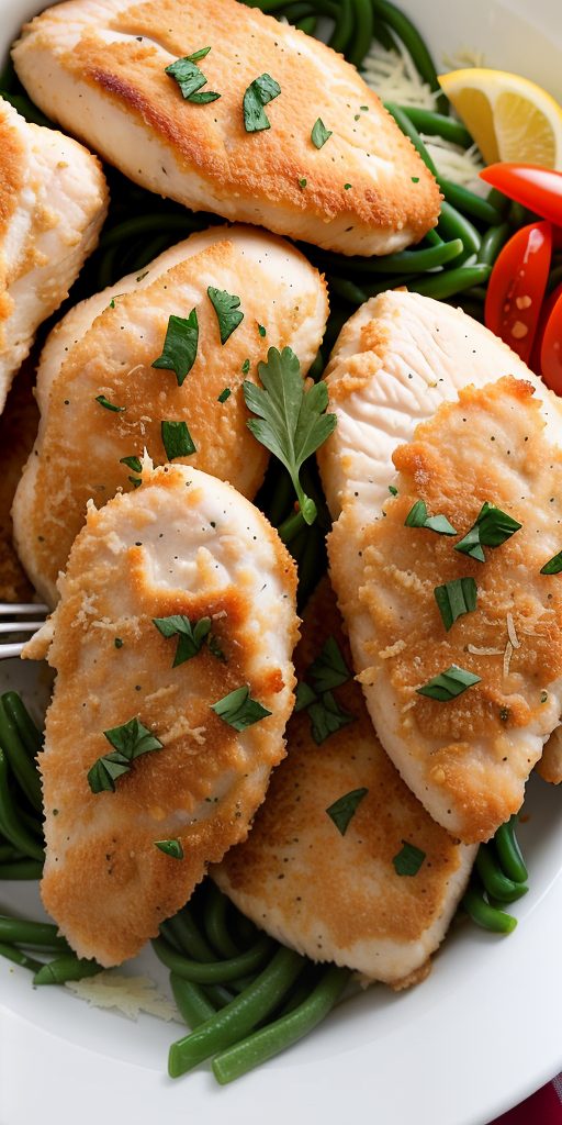 what goes well with parmesan chicken