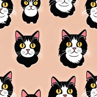cat wallpaper aesthetic