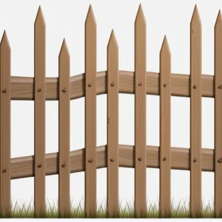 wood fence png