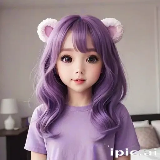 purple cute