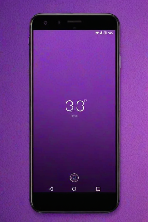 purple lockscreen