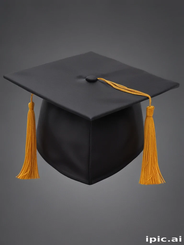 graduation cap transparent background