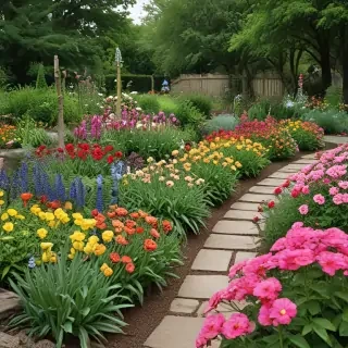 flower garden