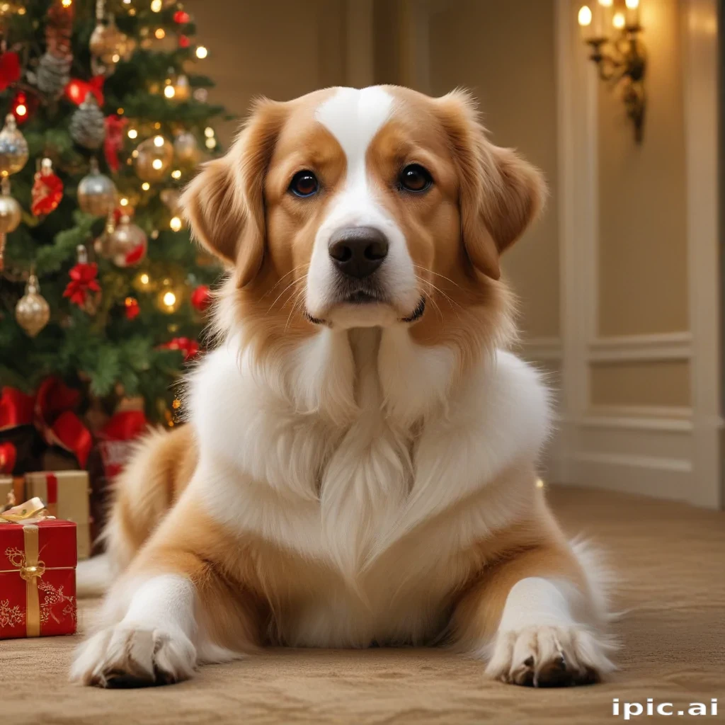 dog pictures christmas
