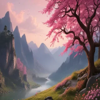 background pink cute