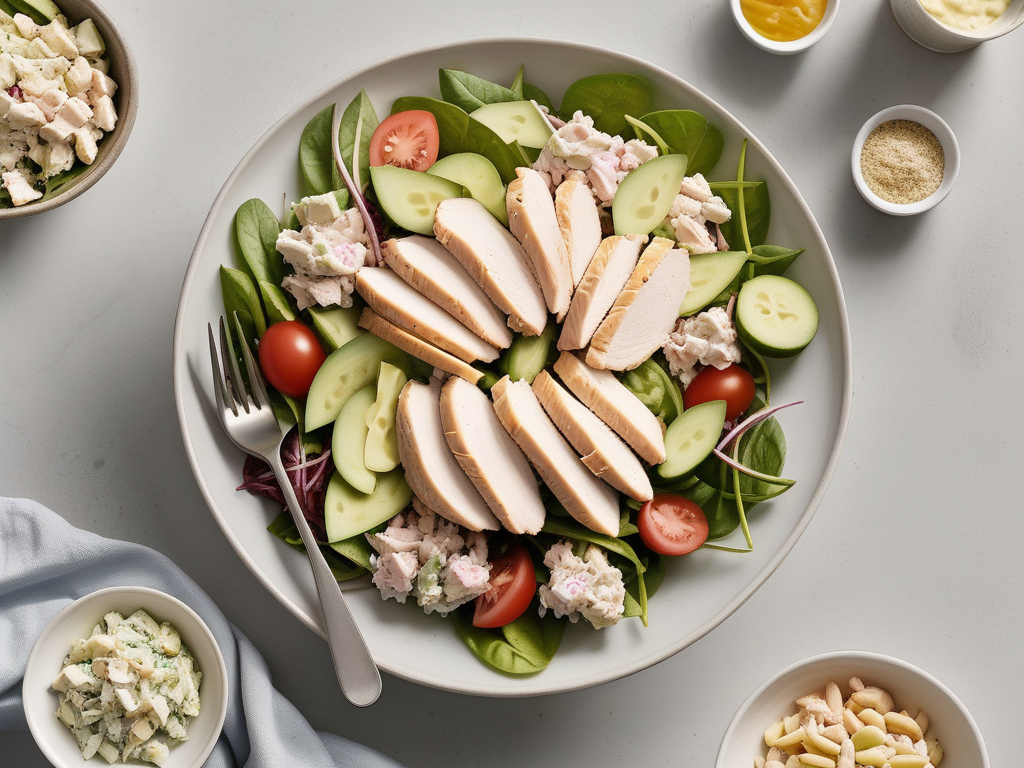 what to serve with chicken salad