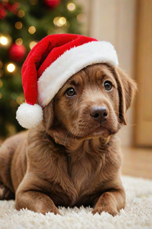 pictures of dogs christmas