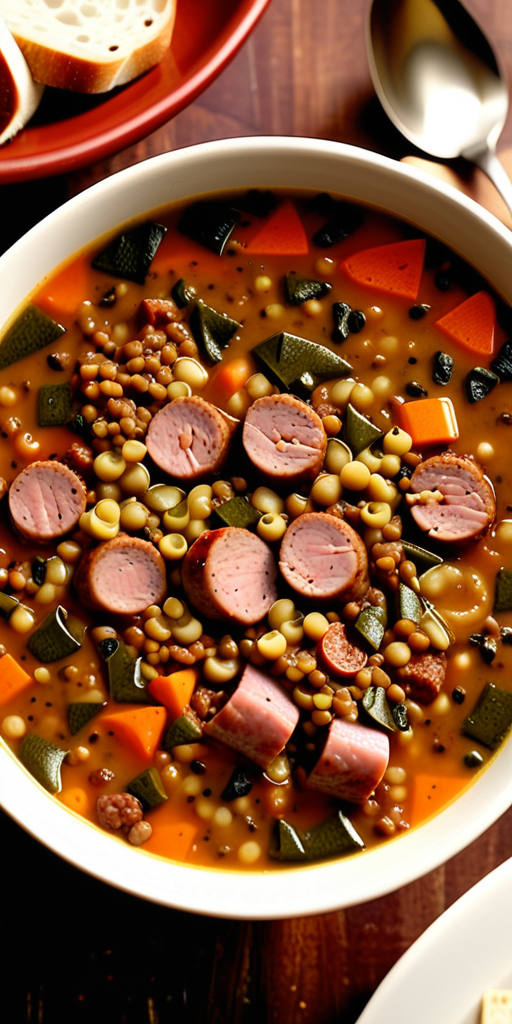 recipe for sausage and lentil soup carrabba's