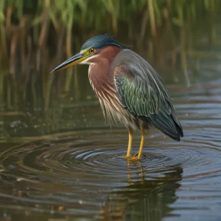 green heron